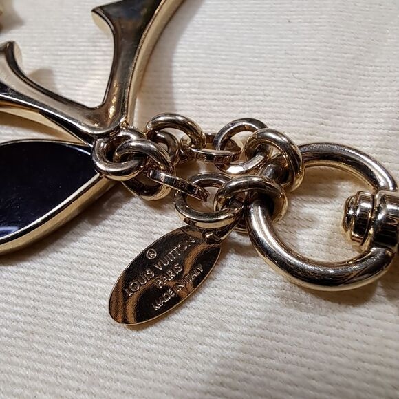 AUTHENTIC Louis Vuitton Puzzle Keyring with dustbag. NEW CONDITION - Picture 7 of 12